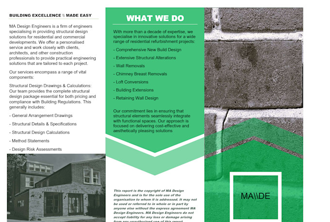provide structural drawings and plans for wall removals